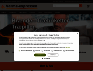 varme-expressen.dk screenshot
