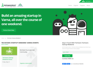 varna.startupweekend.org screenshot