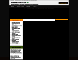 varnarestaurants.com screenshot