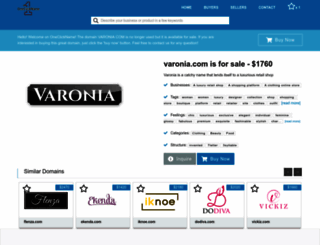 varonia.com screenshot