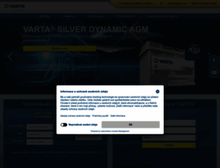 varta-automotive.cz screenshot