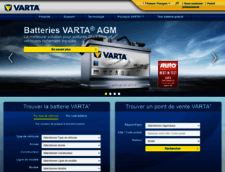 varta-automotive.fr screenshot