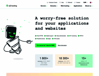 vas-hosting.com screenshot
