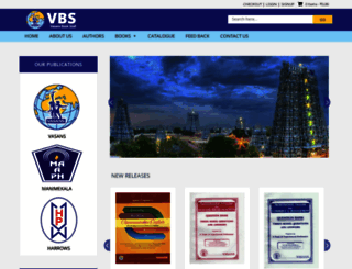 vasansbookstall.com screenshot