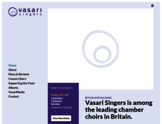 vasarisingers.org screenshot