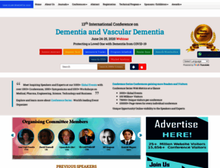 vasculardementia.neurologyconference.com screenshot