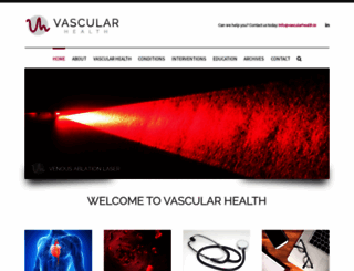vascularhealth.ie screenshot