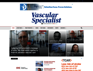 vascularspecialistonline.com screenshot
