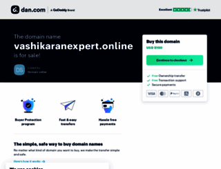 vashikaranexpert.online screenshot