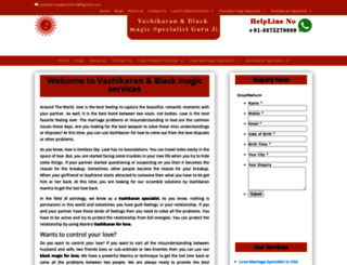 vashikaranorblackmagicspecialist.com screenshot