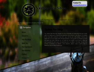 vashon-tea-shop.com screenshot