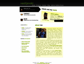 vasiljevski.com screenshot