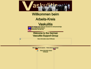 vaskulitis.org screenshot