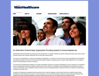 vasohealthcare.com screenshot