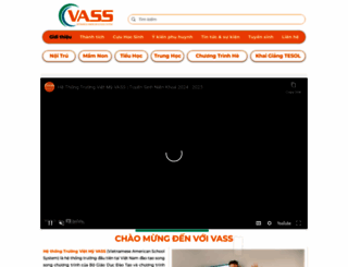 vass.edu.vn screenshot