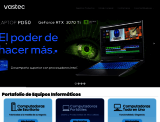 vastec.com.pe screenshot