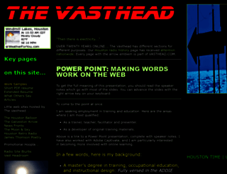 vasthead.com screenshot