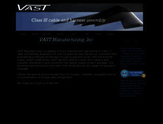 vastmfg.com screenshot