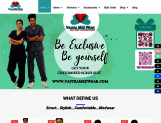 vastramedwear.com screenshot