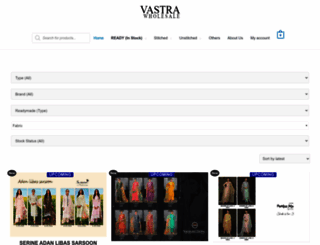 vastrawholesale.com screenshot