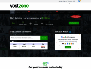 vastzone.in screenshot