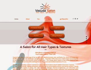 vasudasalon.com screenshot
