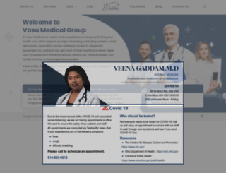 vasumedical.com screenshot