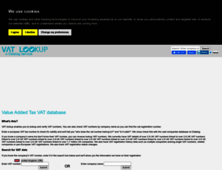 vat-lookup.co.uk screenshot