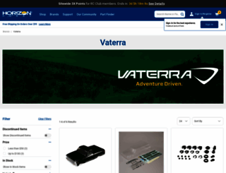 vaterrarc.com screenshot
