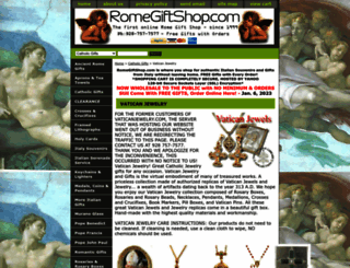 vaticanjewelry.com screenshot
