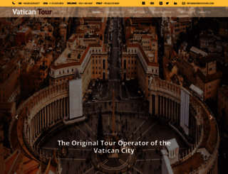 vaticantour.com screenshot