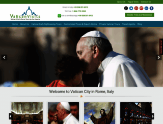 vaticanvisits.com screenshot