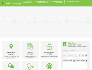vatikamedicare.com screenshot
