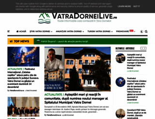 vatradorneilive.ro screenshot