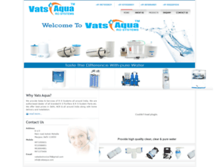vatsaqua.com screenshot