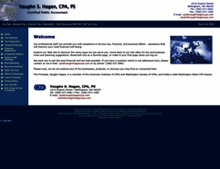 vaughnhagencpa.com screenshot