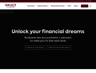 vaultgroup.com.au screenshot