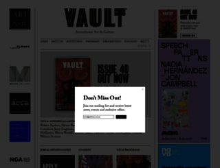 vaultmagazine.com screenshot