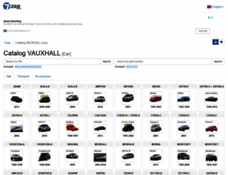vauxhall.7zap.com screenshot