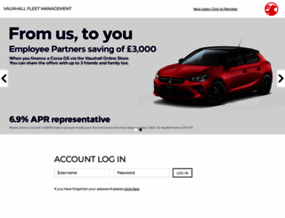 vauxhallfleetmanagement.com screenshot