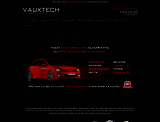 vauxtech.com screenshot