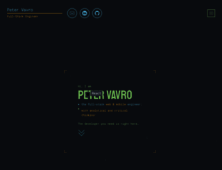 vavro.me screenshot