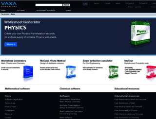 vaxasoftware.com screenshot