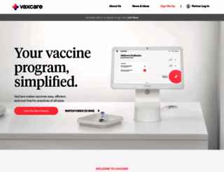 vaxcare.com screenshot