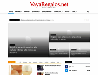 vayaregalos.net screenshot