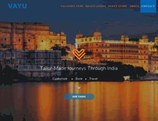 vayu.travel screenshot
