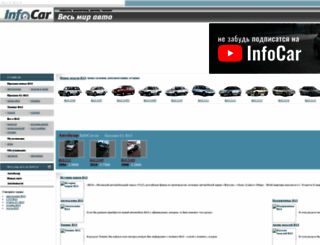 vaz.infocar.com.ua screenshot