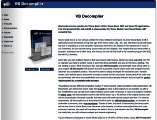 vb-decompiler.org screenshot