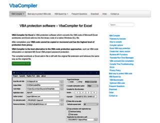 vbacompiler.com screenshot