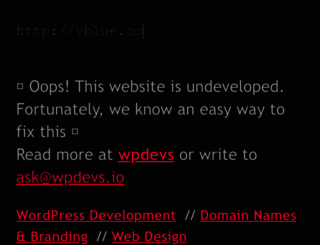 vblue.com screenshot